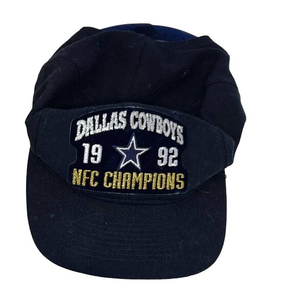 Vintage Dallas Cowboys NFC Champions 1992 Snapback Cap Hat - Picture 1 of 2